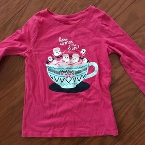 Hot chocolate long sleeve top